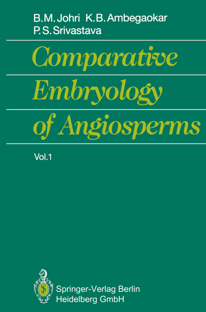 Comparative Embryology of Angiosperms Vol. 1/2, 2 Pts.