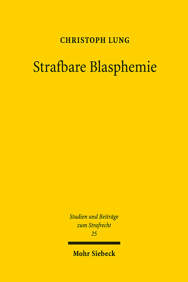 Strafbare Blasphemie