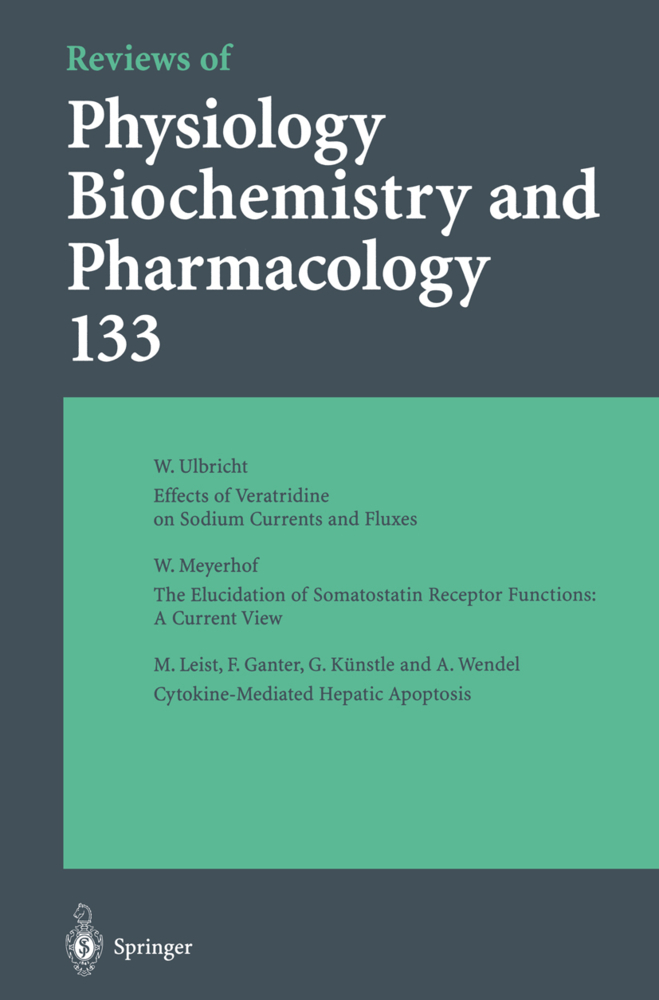 Reviews of Physiology, Biochemistry and Pharmacology