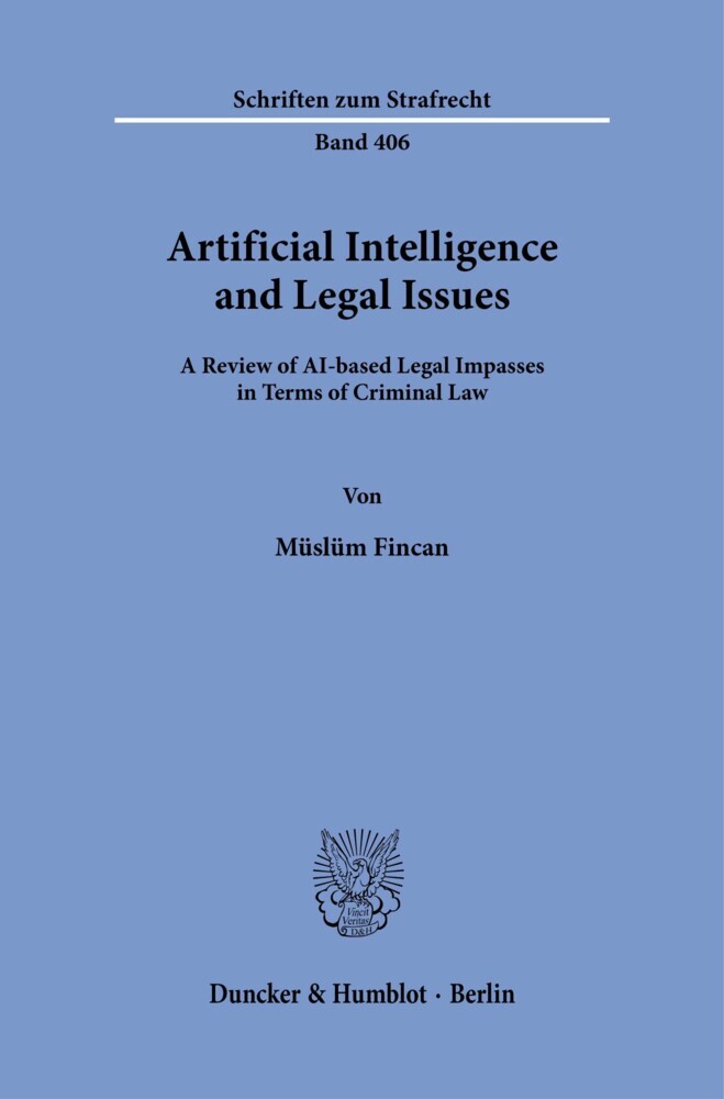 Artificial Intelligence and Legal Issues.