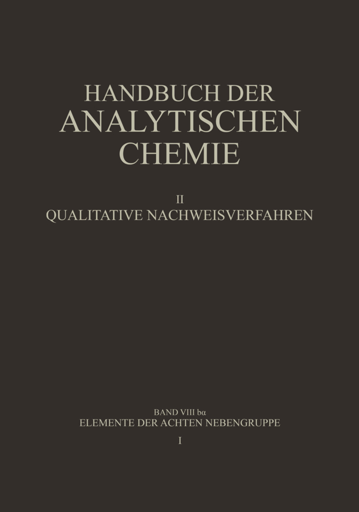 Elemente der Achten Nebengruppe