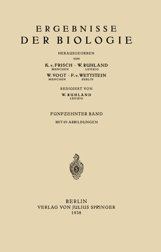Ergebnisse der Biologie