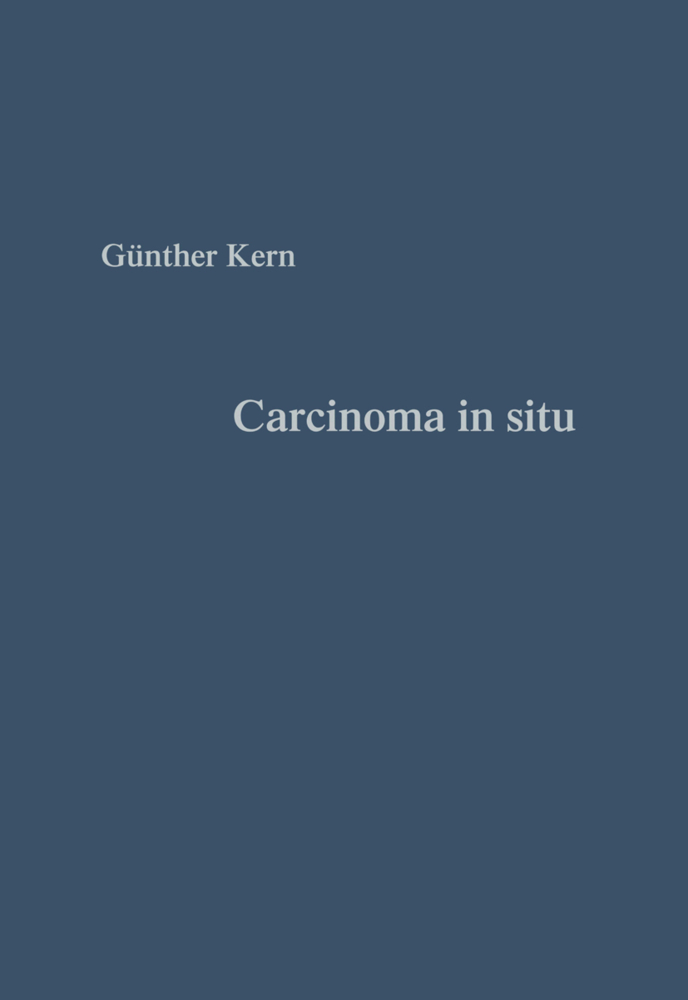 Carcinoma in situ