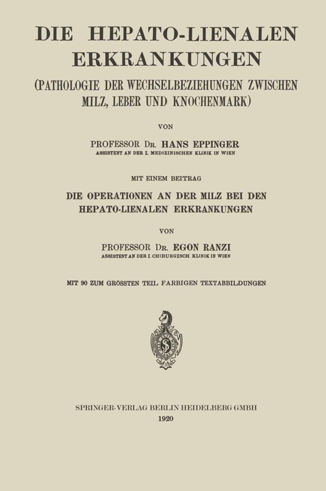 Die Hepato-Lienalen Erkrankungen