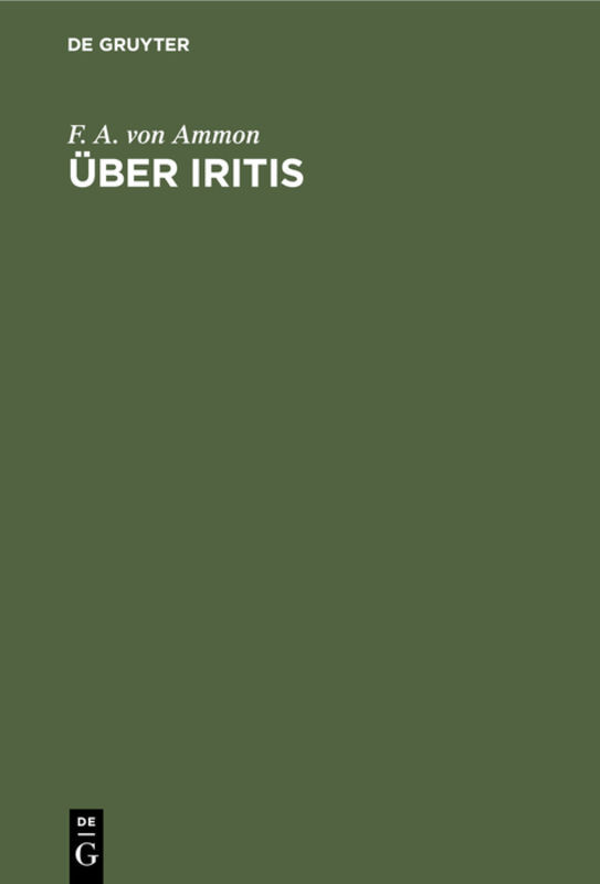 Über Iritis