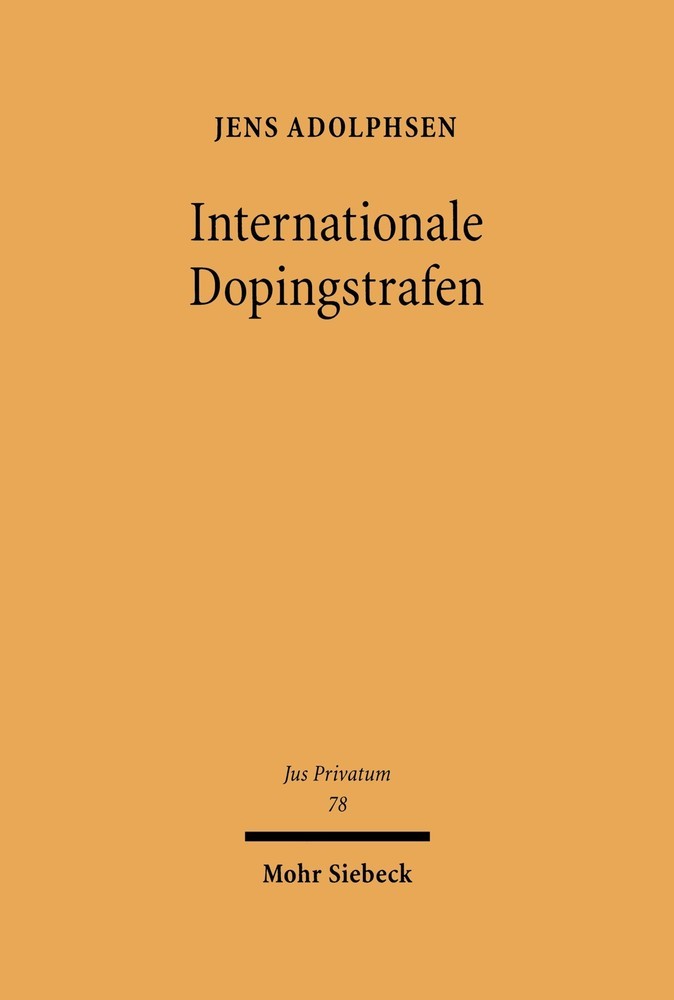 Internationale Dopingstrafen