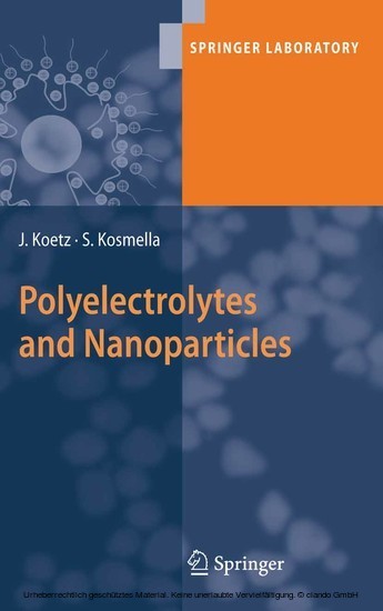 Polyelectrolytes and Nanoparticles