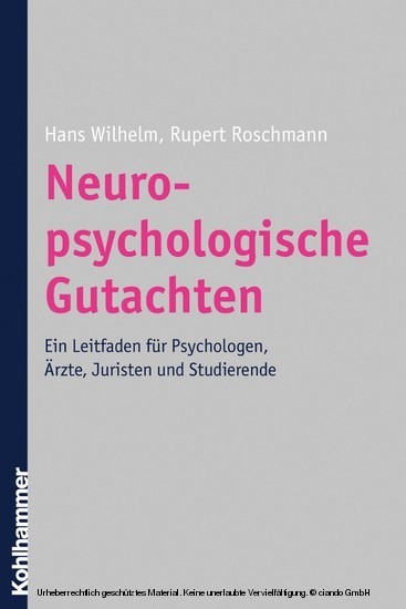 Neuropsychologische Gutachten