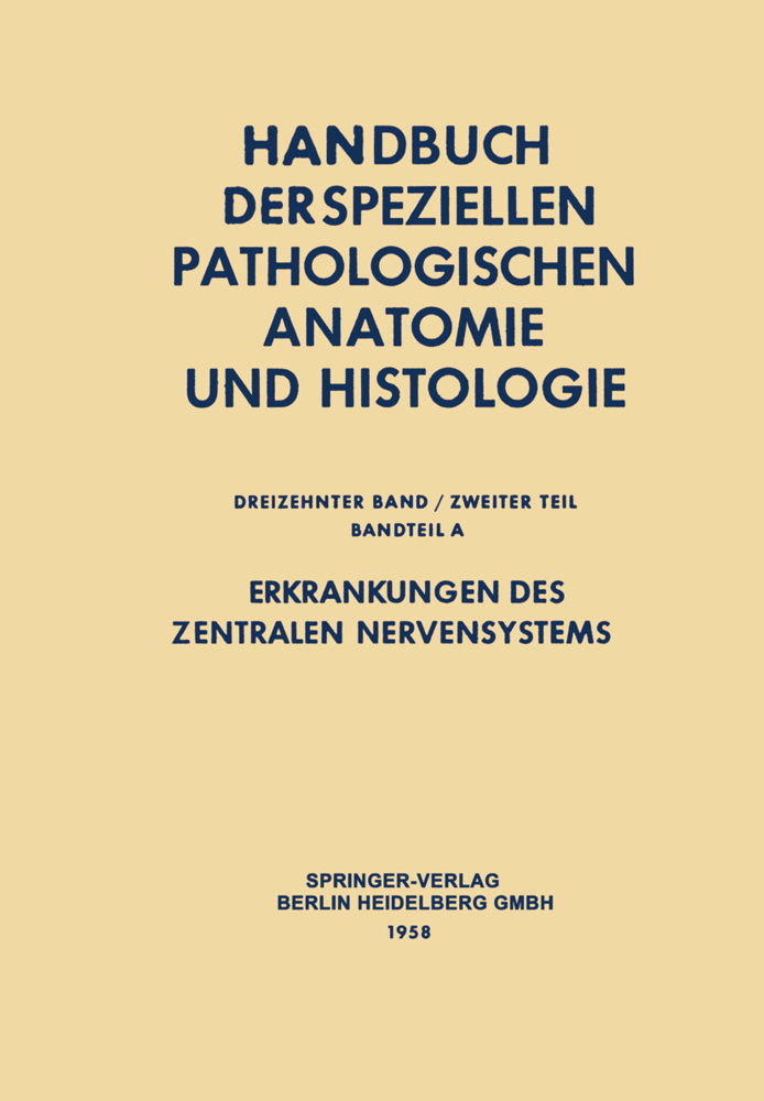 Erkrankungen des zentralen Nervensystems II, 4 Teile