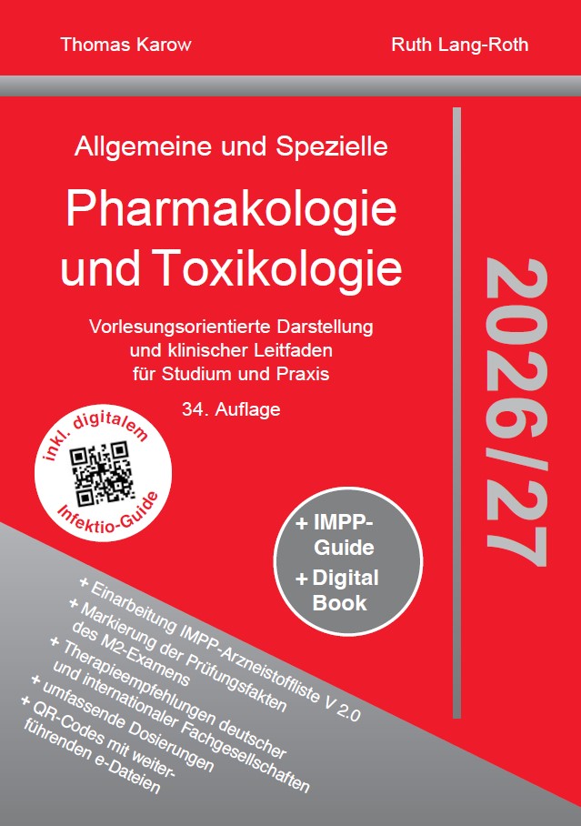 Allgemeine und Spezielle Pharmakologie und Toxikologie 2026/27