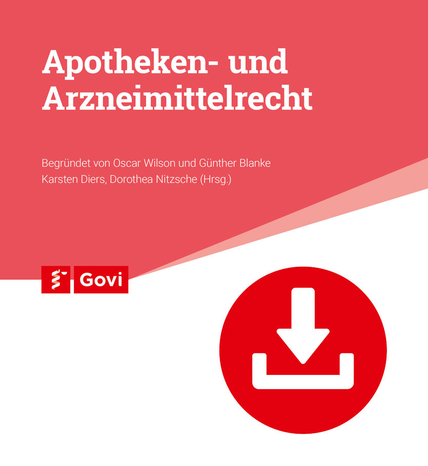 Wilson/Blanke, Apotheken-u. Arzneimittelrecht