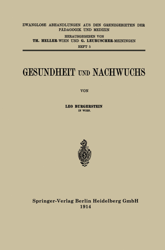 Gesundheit und Nachwuchs