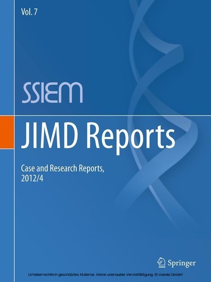 JIMD Reports - Case and Research Reports, 2012/4