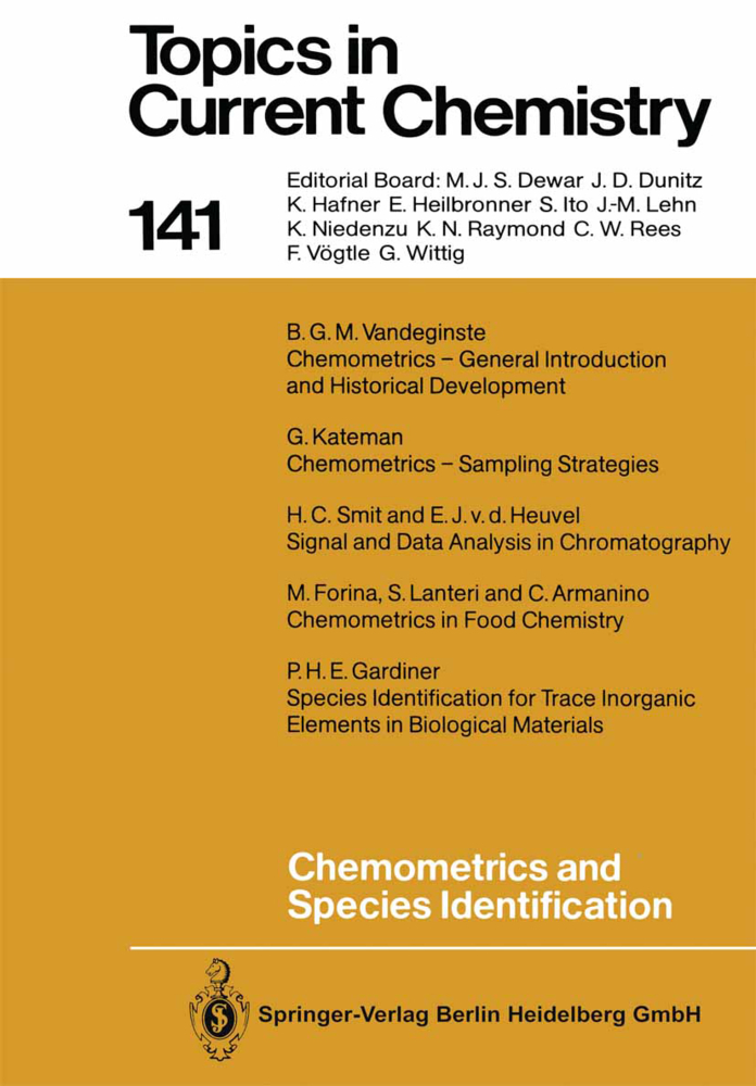 Chemometrics and Species Identification