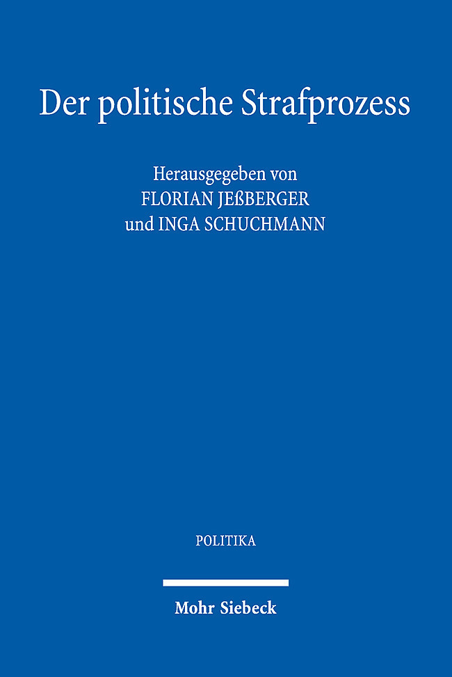 Der politische Strafprozess