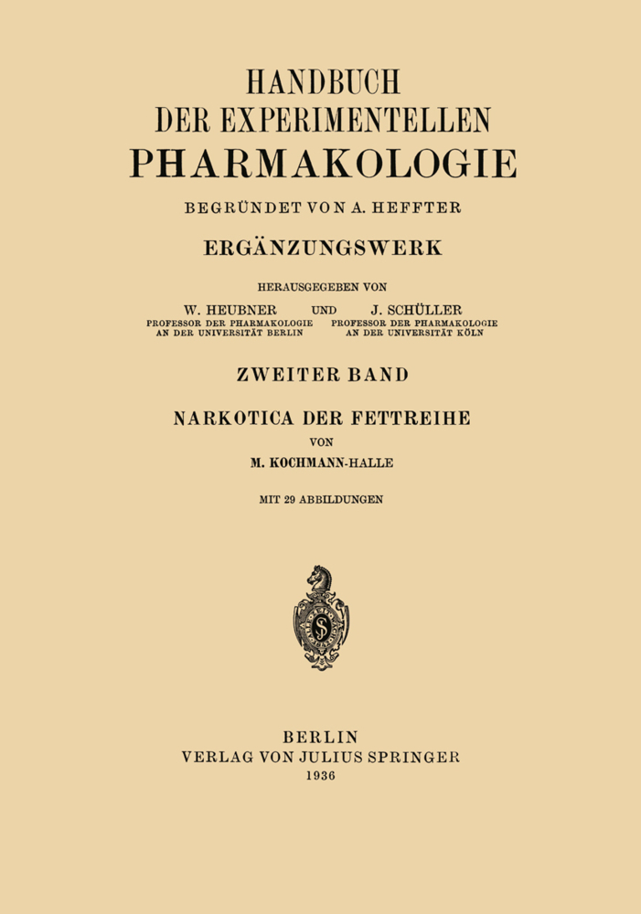 Narkotica der Fettreihe
