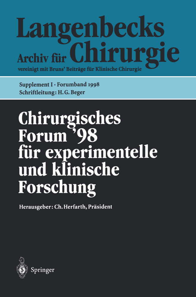 Chirurgisches Forum '98