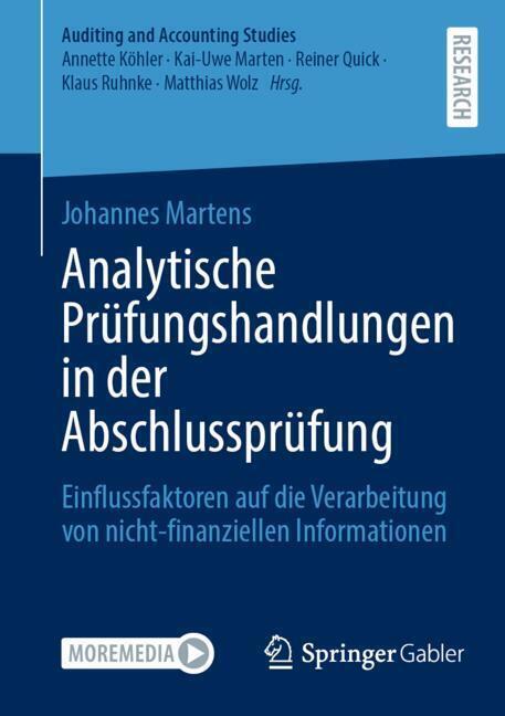 Analytische PrÃ¼fungshandlungen in der AbschlussprÃ¼fung