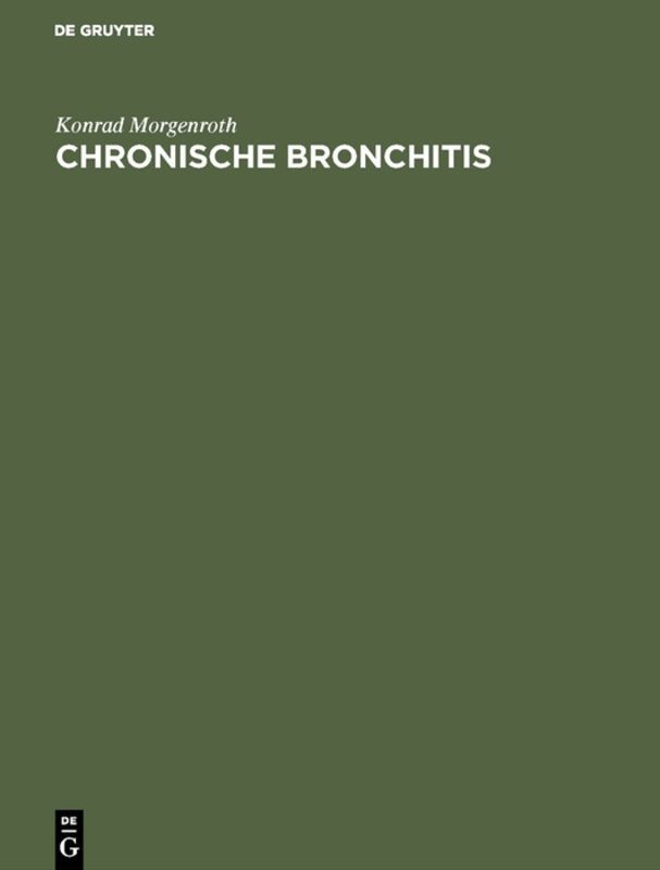 Chronische Bronchitis