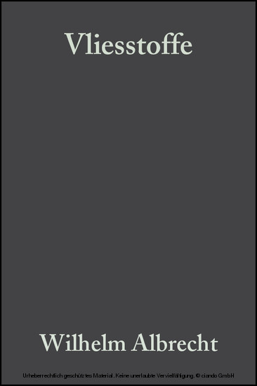 Vliesstoffe