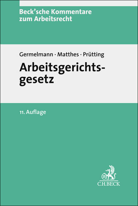 Arbeitsgerichtsgesetz. ArbGG