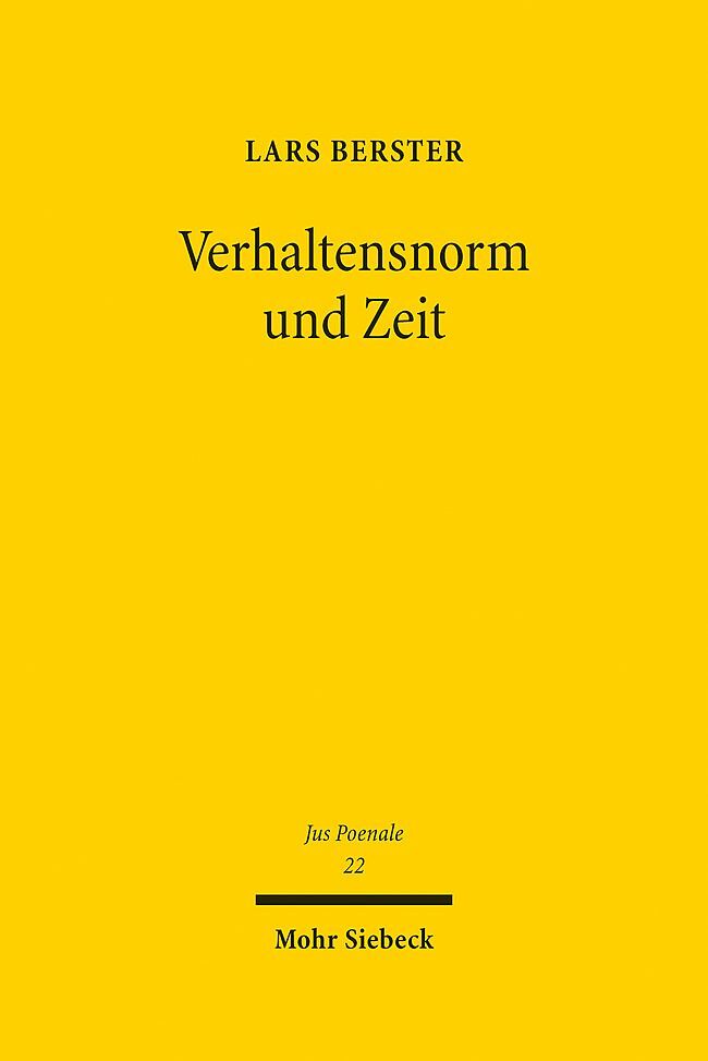 Verhaltensnorm und Zeit