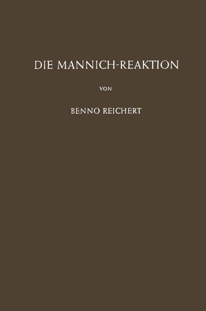 Die Mannich-Reaktion