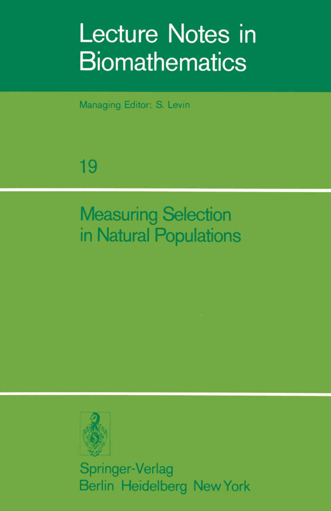Measuring Selection in Natural Populations