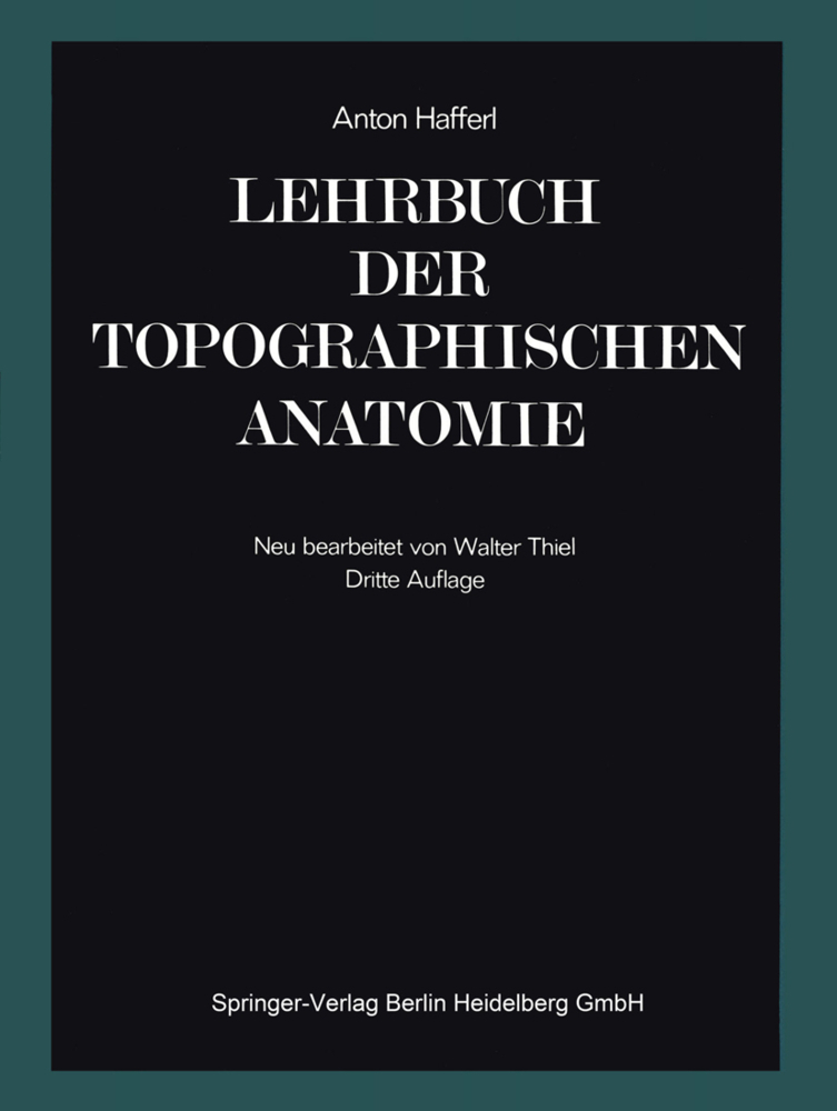 Lehrbuch der topographischen Anatomie