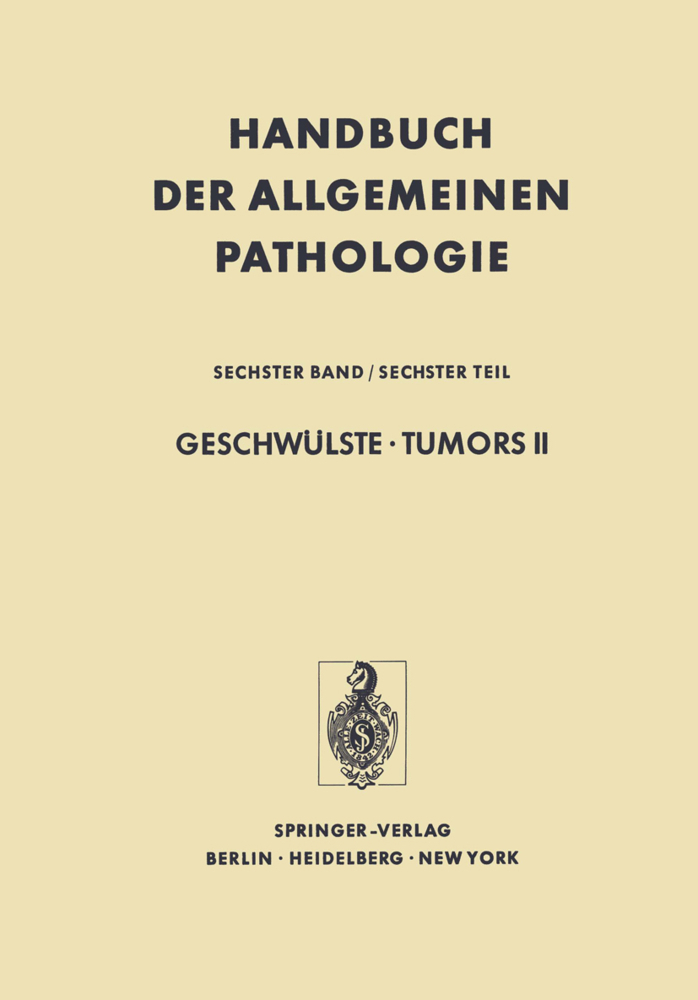 Geschwülste · Tumors II