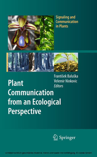 Plant Communication from an Ecological Perspective