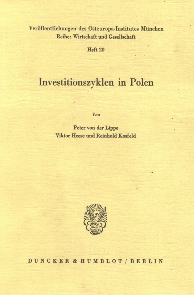 Investitionszyklen in Polen.