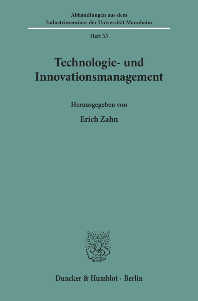 Technologie- und Innovationsmanagement.