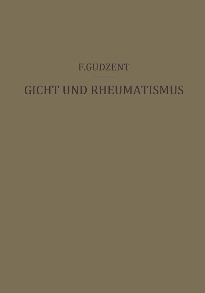 Gicht und Rheumatismus