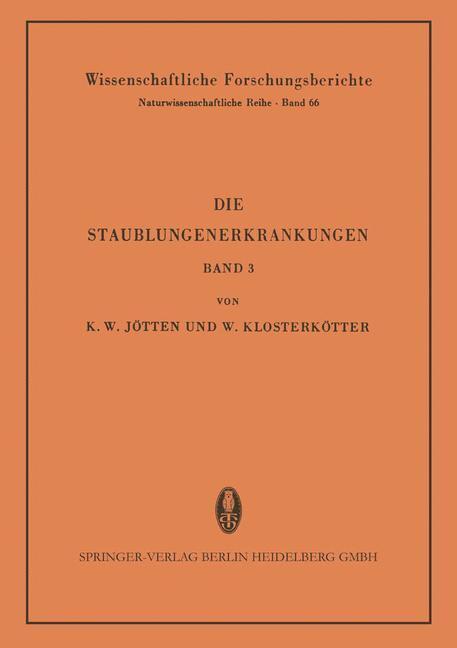 Die Staublungenerkrankungen