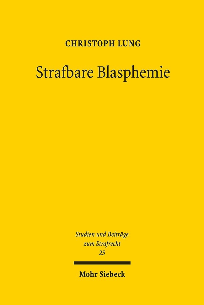 Strafbare Blasphemie
