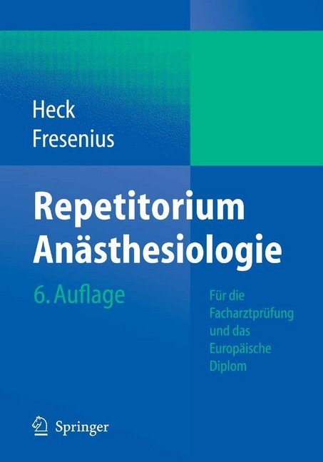 Repetitorium Anästhesiologie