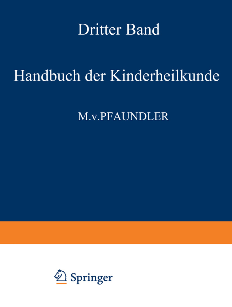 Handbuch der Kinderheilkunde