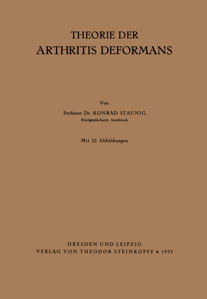Theorie der Arthritis Deformans