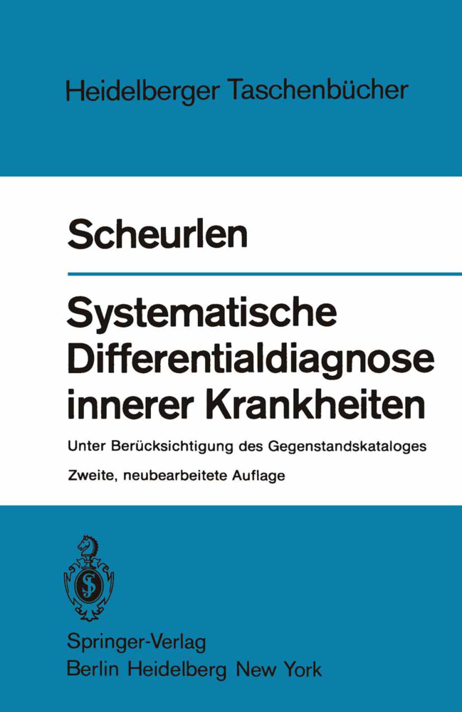 Systematische Differentialdiagnose innerer Krankheiten