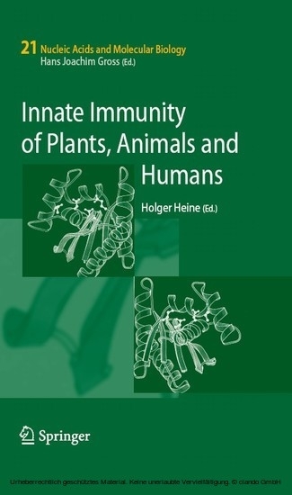 Innate Immunity of Plants, Animals and Humans