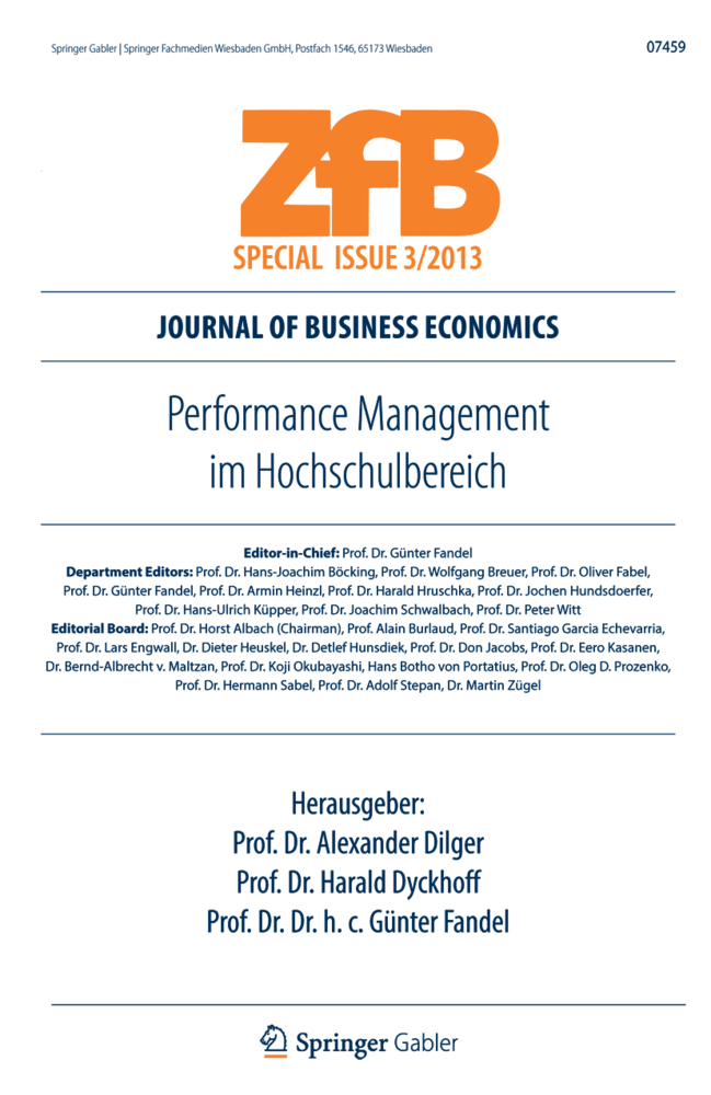Performance Management im Hochschulbereich