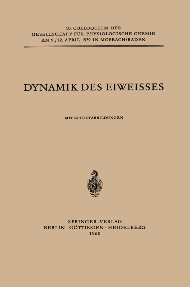 Dynamik des Eiweisses