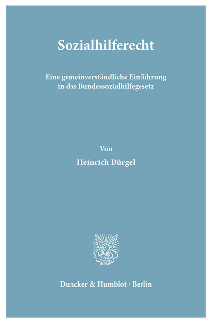 Sozialhilferecht.