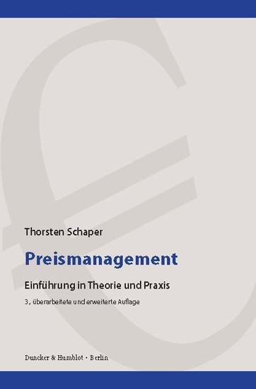 Preismanagement.