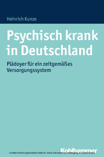 Psychisch krank in Deutschland