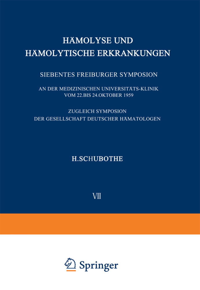 Hämolyse und Hämolytische Erkrankungen