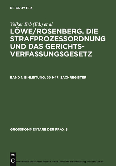 Einleitung; 1-47; Sachregister