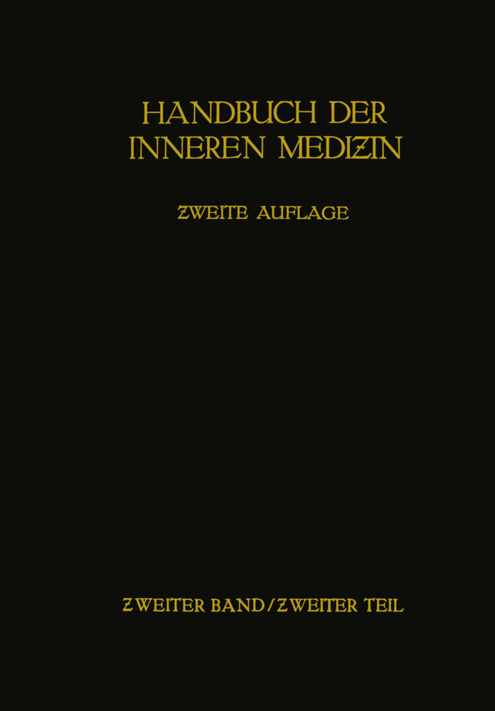 Handbuch der inneren Medizin