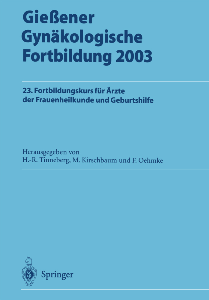 Gießener Gynäkologische Fortbildung 2003